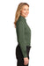 Port Authority L608 Womens Easy Care Wrinkle Resistant Long Sleeve Button Down Shirt Clover Green Side