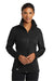 Ogio LOE720 Womens Endurance Crux Wind & Water Resistant Full Zip Jacket Blacktop Model Front