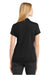 Ogio LOG125 Womens Framework Moisture Wicking Short Sleeve Polo Shirt Blacktop Model Back