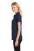Ogio LOG126 Womens Onyx Moisture Wicking Short Sleeve Polo Shirt Navy Blue Model Side