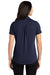 Ogio LOG138 Womens Limit Moisture Wicking Short Sleeve Polo Shirt Navy Blue Model Back