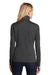 Ogio LOG203 Womens Pixel Moisture Wicking Full Zip Sweatshirt w/ Pockets Blacktop Model Back