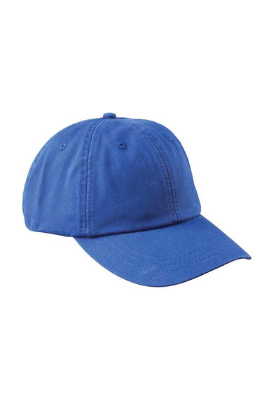 Adams LP104 Mens Optimum II Adjustable Hat Royal Blue Flat Front