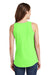 Port & Company LPC54TT Womens Core Tank Top Neon Green Model Back