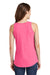 Port & Company LPC54TT Womens Core Tank Top Neon Pink Model Back