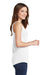 Port & Company LPC54TT Womens Core Tank Top White Model Side