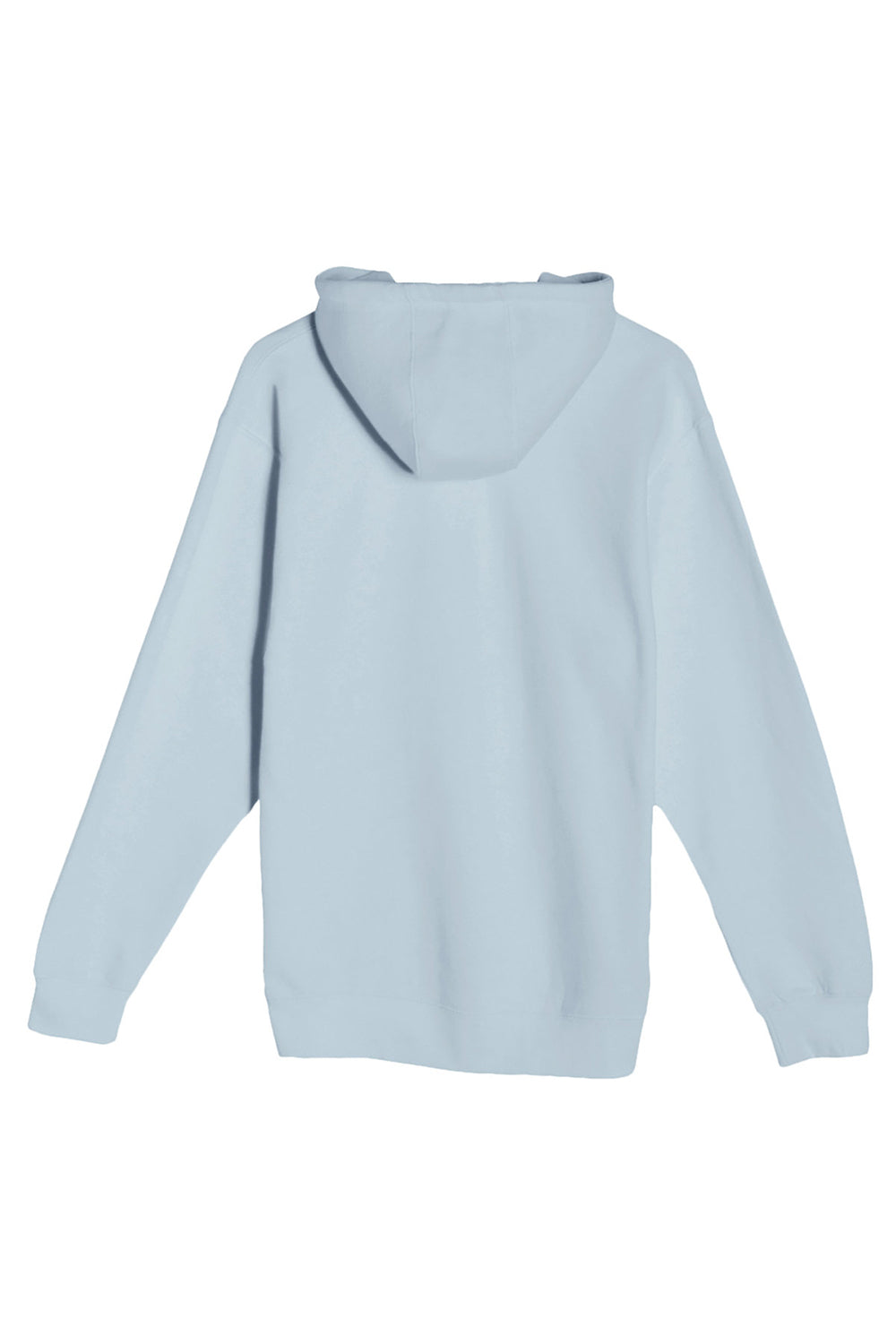 Lane Seven LS14001 Mens Premium Hooded Sweatshirt Hoodie w/ Pouch Pocket Mist Blue Flat Back