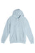 Lane Seven LS14001 Mens Premium Hooded Sweatshirt Hoodie w/ Pouch Pocket Mist Blue Flat Front