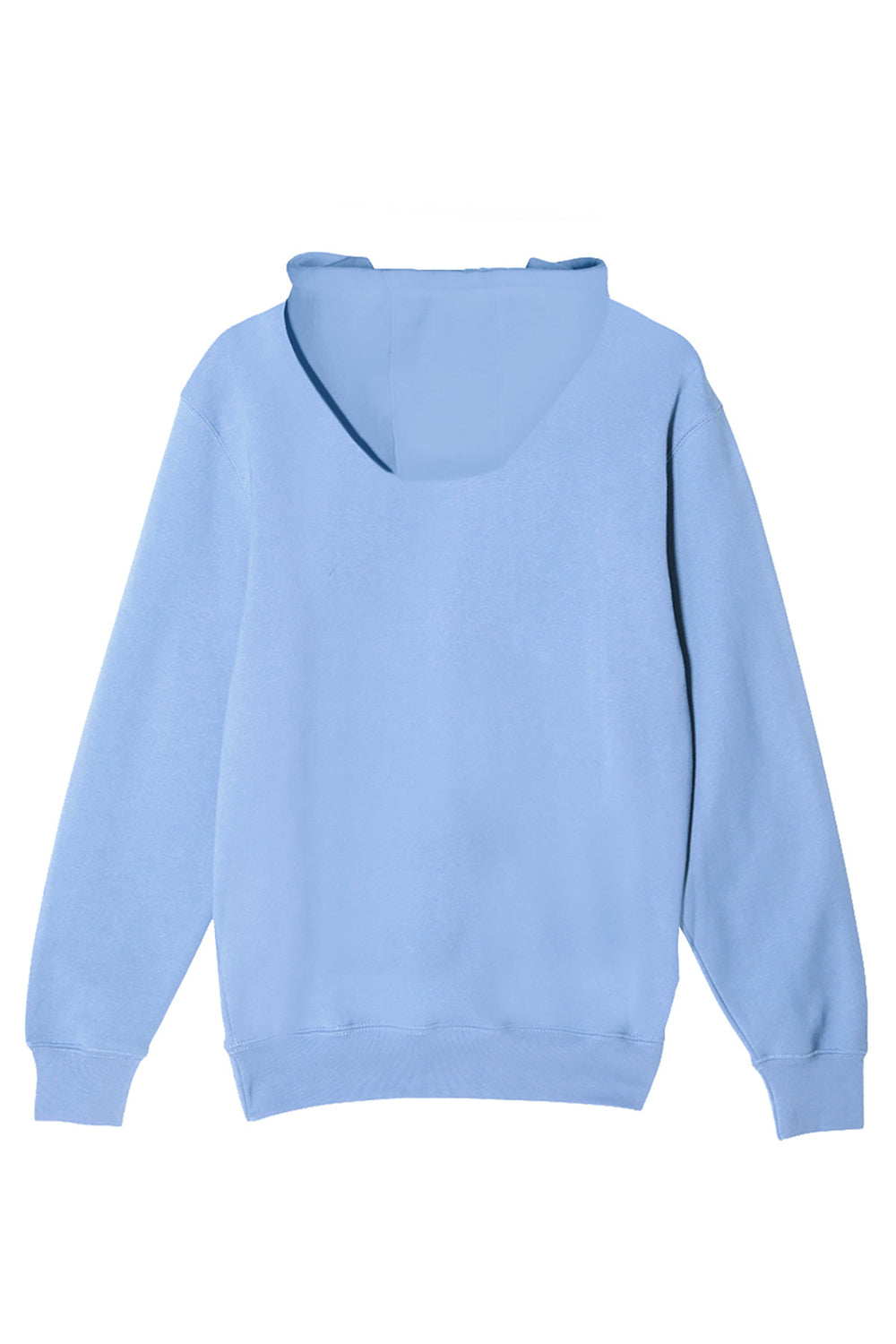 Lane Seven LS14001 Mens Premium Hooded Sweatshirt Hoodie w/ Pouch Pocket Colony Blue Flat Back