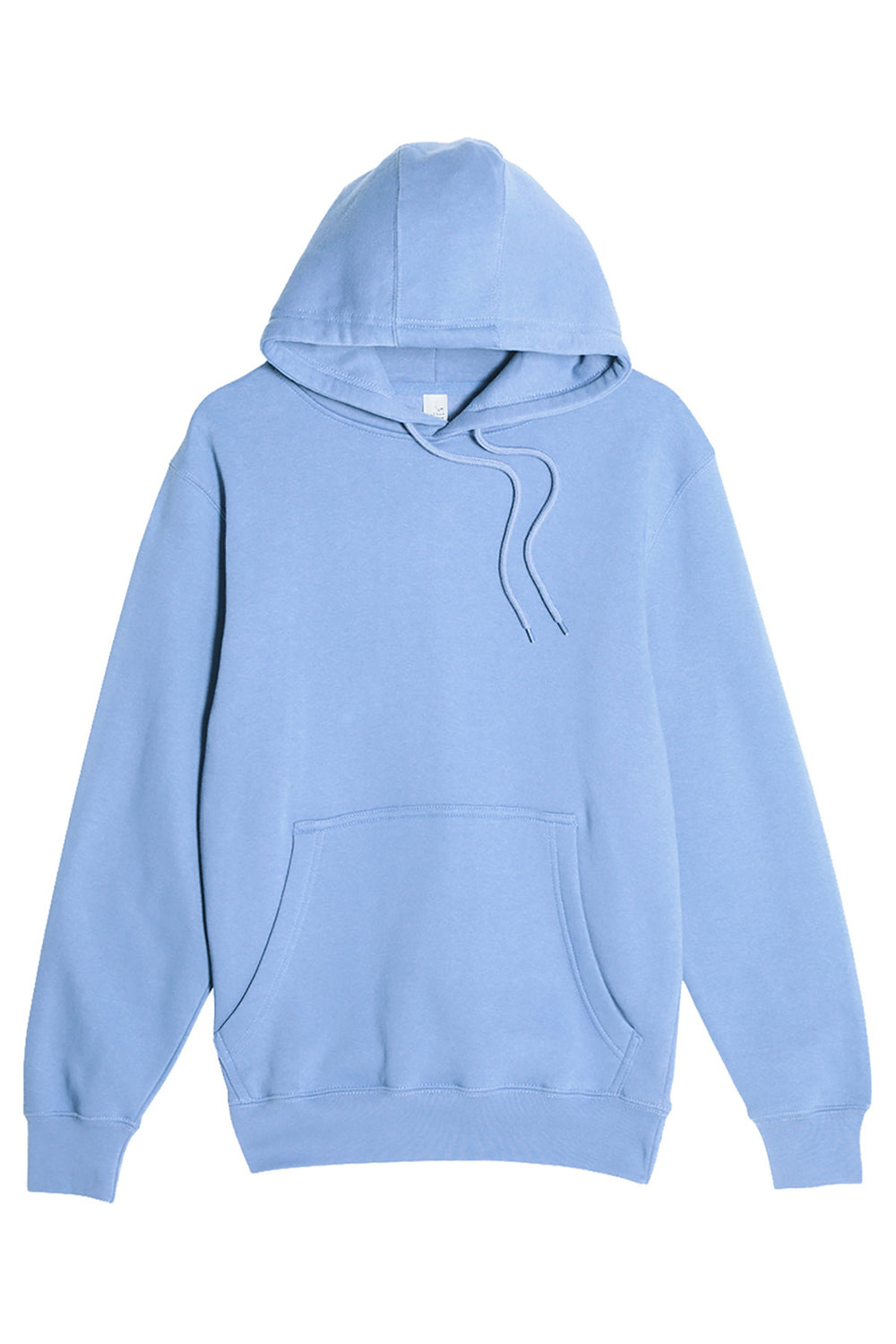 Lane Seven LS14001 Mens Premium Hooded Sweatshirt Hoodie w/ Pouch Pocket Colony Blue Flat Front
