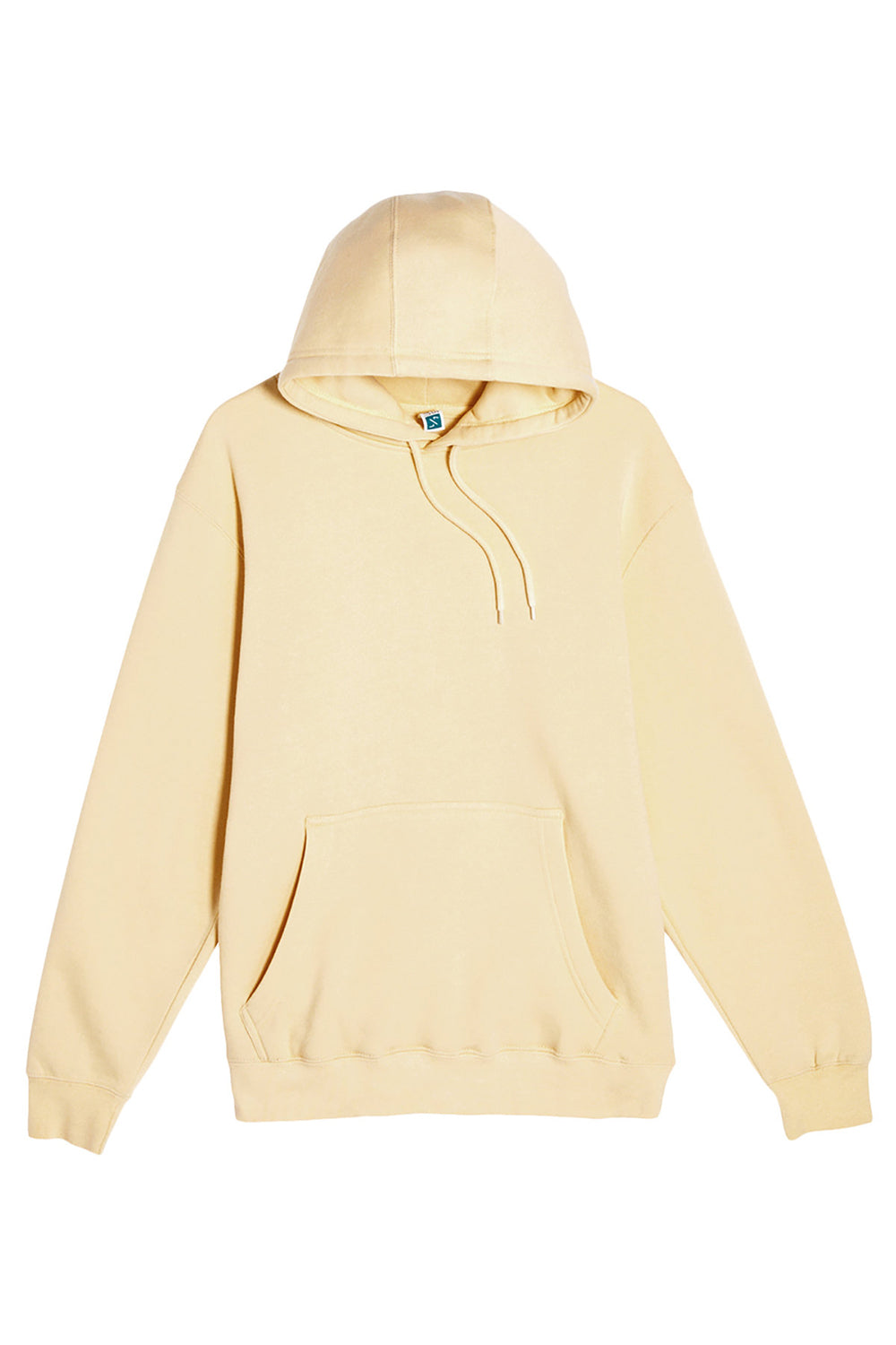 Lane Seven LS14001 Mens Premium Hooded Sweatshirt Hoodie w/ Pouch Pocket Pina Colada Flat Front