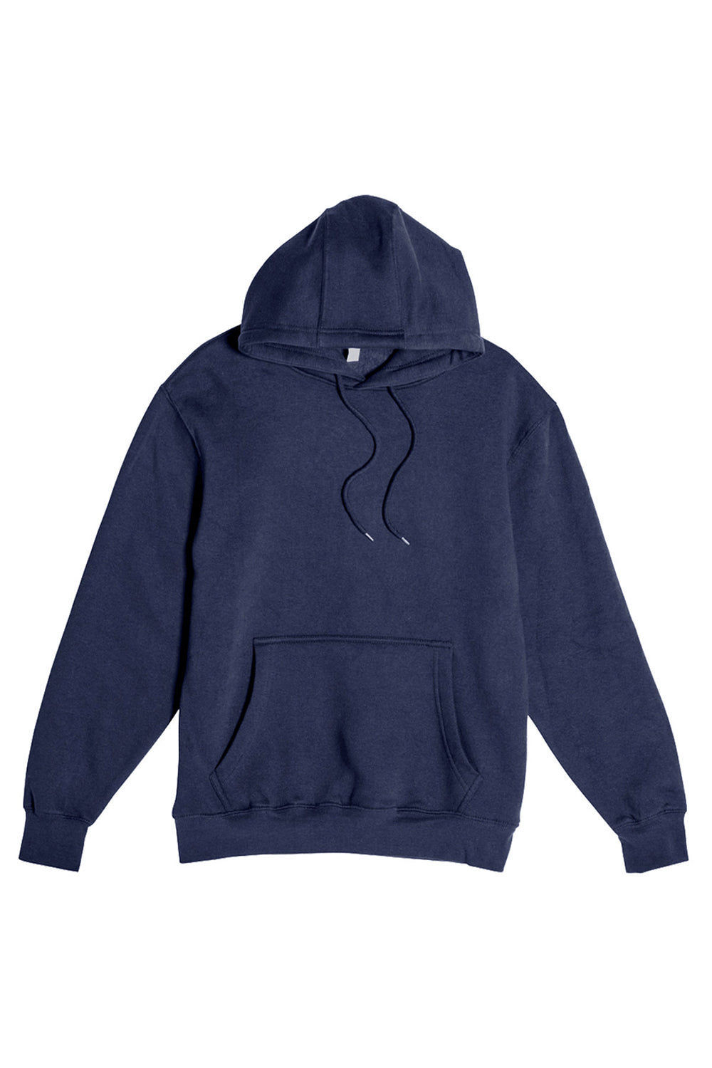 Lane Seven LS14001 Mens Premium Hooded Sweatshirt Hoodie w/ Pouch Pocket Navy Blue Flat Front