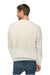 Lane Seven LS14004 Mens Premium Crewneck Sweatshirt Heather Oatmeal Model Back