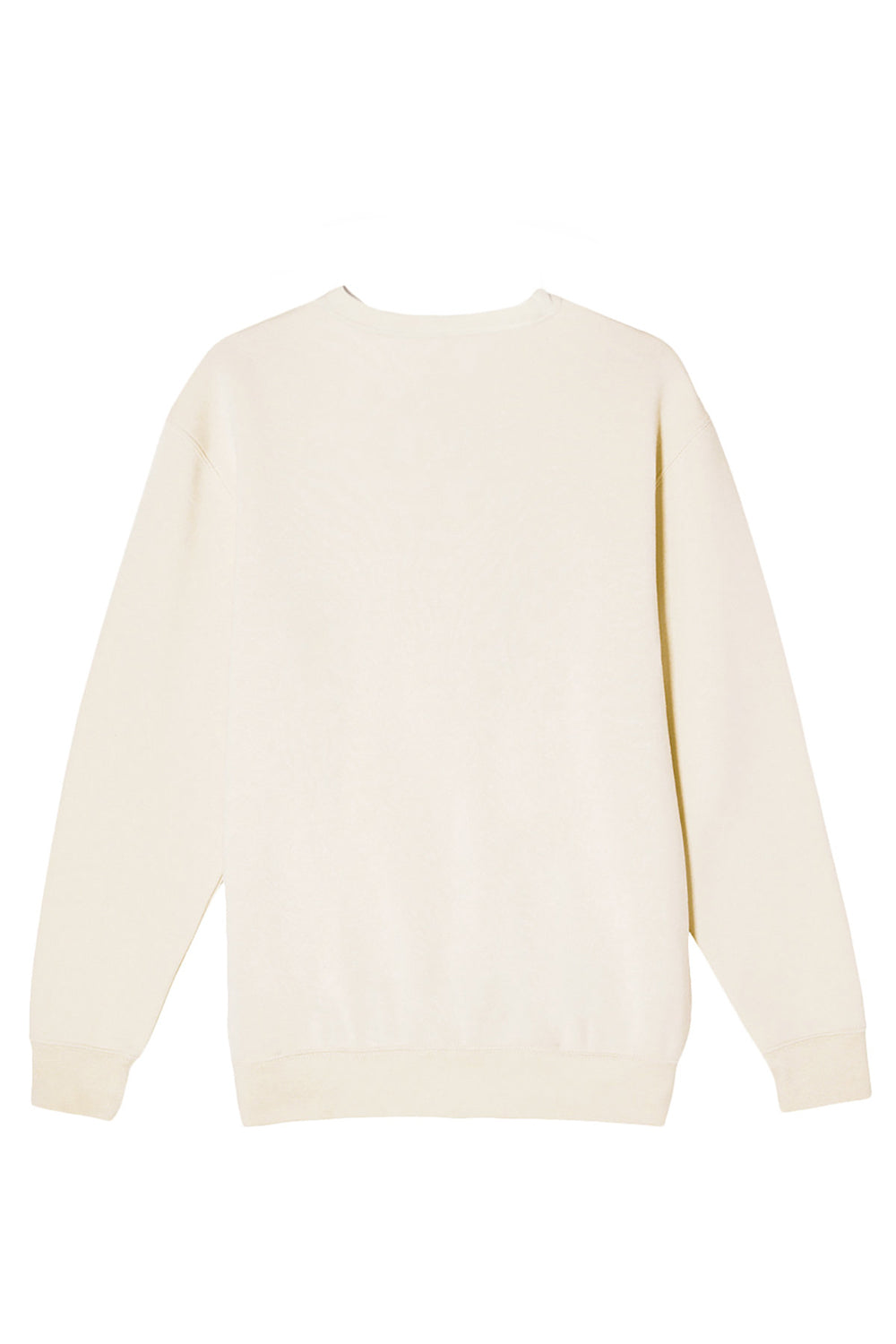 Lane Seven LS14004 Mens Premium Crewneck Sweatshirt Sandshell Flat Back