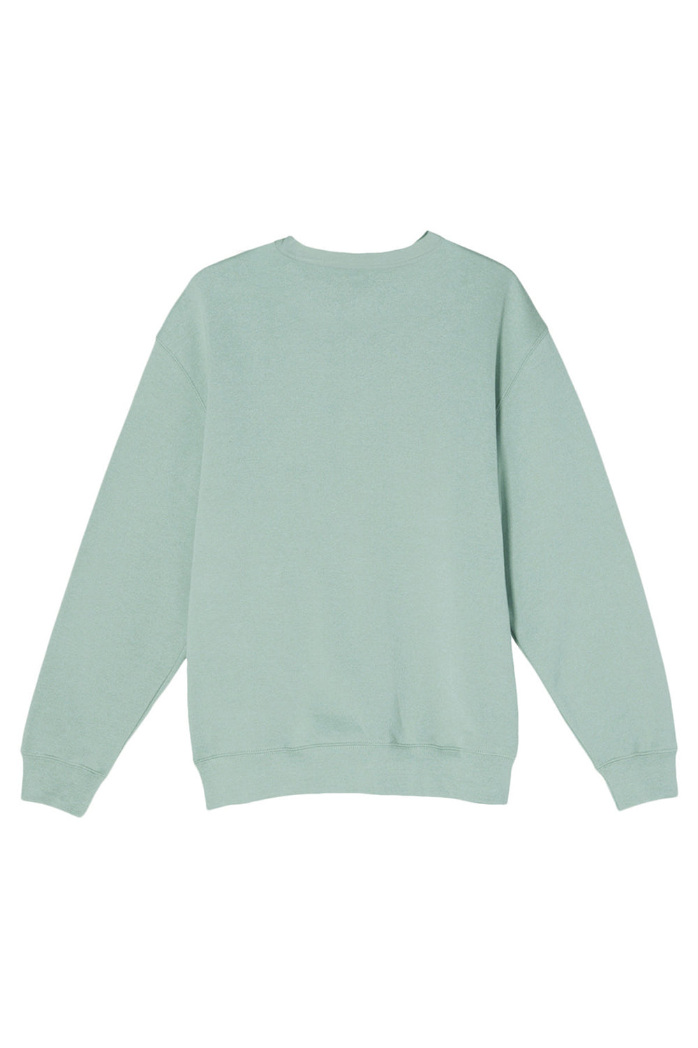 Lane Seven LS14004 Mens Premium Crewneck Sweatshirt Seafoam Blue Flat Back