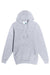 Lane Seven LS19001 Mens Hooded Sweatshirt Hoodie w/ Pouch Pocket Heather Grey Flat Front