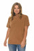 Lane Seven LST002 Mens Vintage Short Sleeve Crewneck T-Shirt Vintage Camel Model Front
