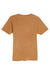 Lane Seven LST002 Mens Vintage Short Sleeve Crewneck T-Shirt Vintage Camel Flat Back