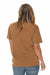 Lane Seven LST002 Mens Vintage Short Sleeve Crewneck T-Shirt Vintage Camel Model Back