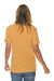 Lane Seven LST002 Mens Vintage Short Sleeve Crewneck T-Shirt Vintage Mustard Yellow Model Back