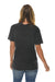 Lane Seven LST002 Mens Vintage Short Sleeve Crewneck T-Shirt Black Model Back