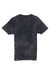 Lane Seven LST002 Mens Vintage Short Sleeve Crewneck T-Shirt Cloud Black Flat Back
