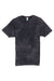 Lane Seven LST002 Mens Vintage Short Sleeve Crewneck T-Shirt Cloud Black Flat Front