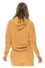 Lane Seven LST004 Mens Vintage Raglan Hooded Sweatshirt Hoodie w/ Pouch Pocket Vintage Mustard Yellow Model Back