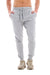 Lane Seven LST006 Mens Premium Jogger Sweatpants w/ Pockets Heather Grey Model Front