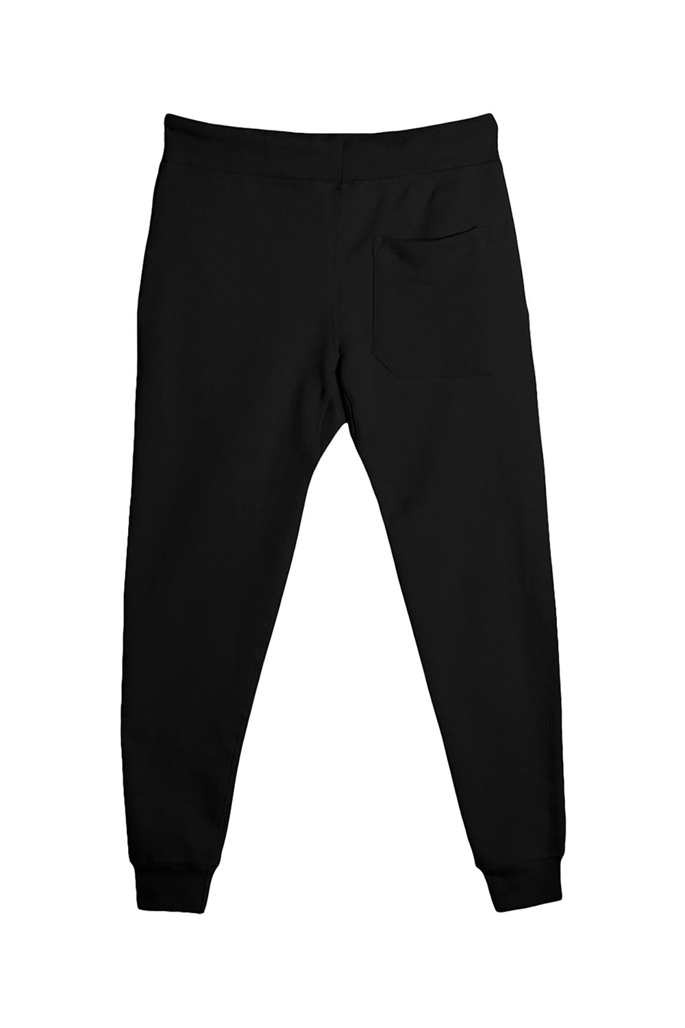 Lane Seven LST006 Mens Premium Jogger Sweatpants w/ Pockets Black Flat Back