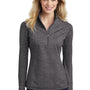Sport-Tek Womens Sport-Wick Moisture Wicking 1/4 Zip Sweatshirt - Charcoal Grey - Closeout