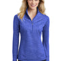 Sport-Tek Womens Sport-Wick Moisture Wicking 1/4 Zip Sweatshirt - True Royal Blue - Closeout