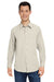 Marmot M14089 Mens Aerobora Long Sleeve Button Down Shirt w/ Pocket Sandbar Model Front