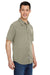 Marmot M14116 Mens Aerobora Short Sleeve Button Down Shirt w/ Pocket Vetiver Model 3q