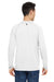 Marmot M14153 Mens Windridge Moisture Wicking Long Sleeve Crewneck T-Shirt White Model Back