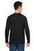 Marmot M14153 Mens Windridge Moisture Wicking Long Sleeve Crewneck T-Shirt Black Model Back