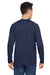 Marmot M14153 Mens Windridge Moisture Wicking Long Sleeve Crewneck T-Shirt Arctic Navy Blue Model Back