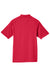 Harriton M211 Mens Advantage Tactical Moisture Wicking Short Sleeve Polo Shirt Red Flat Back