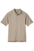 Harriton M211 Mens Advantage Tactical Moisture Wicking Short Sleeve Polo Shirt Desert Khaki Flat Front