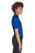 Harriton M211W Womens Advantage Tactical Moisture Wicking Short Sleeve Polo Shirt True Royal Blue Model Side