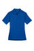 Harriton M211W Womens Advantage Tactical Moisture Wicking Short Sleeve Polo Shirt True Royal Blue Flat Front