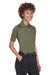 Harriton M211W Womens Advantage Tactical Moisture Wicking Short Sleeve Polo Shirt Tactical Green Model 3q