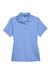 Harriton M345W Womens Advantage Moisture Wicking Short Sleeve Polo Shirt Industry Blue Flat Front