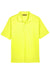 Harriton M348 Mens Advantage Performance Moisture Wicking Short Sleeve Polo Shirt Safety Yellow Flat Front