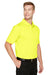 Harriton M348 Mens Advantage Performance Moisture Wicking Short Sleeve Polo Shirt Safety Yellow Model 3q