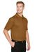 Harriton M348 Mens Advantage Performance Moisture Wicking Short Sleeve Polo Shirt Duck Brown Model 3q