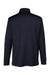 Harriton M348L/M348LT Mens Advantage Performance Moisture Wicking Long Sleeve Polo Shirt Dark Navy Blue Flat Back
