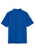Harriton M348W Womens Advantage Performance Moisture Wicking Short Sleeve Polo Shirt True Royal Blue Flat Back