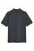 Harriton M348W Womens Advantage Performance Moisture Wicking Short Sleeve Polo Shirt Dark Charcoal Grey Flat Back