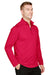 Harriton M748 Mens Advantage Performance Moisture Wicking 1/4 Zip Sweatshirt Red Model 3q